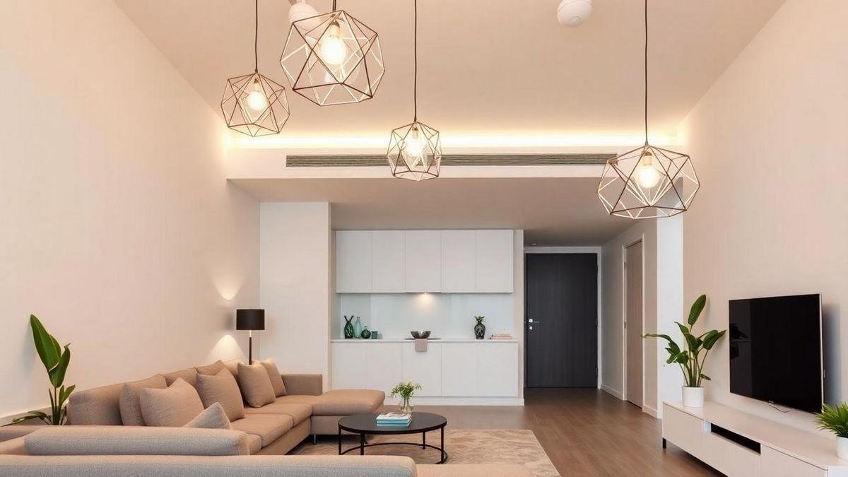 Tendências de Iluminação Moderna para Apartamentos