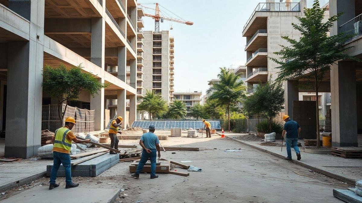 Práticas de Construção Sustentável com Concreto