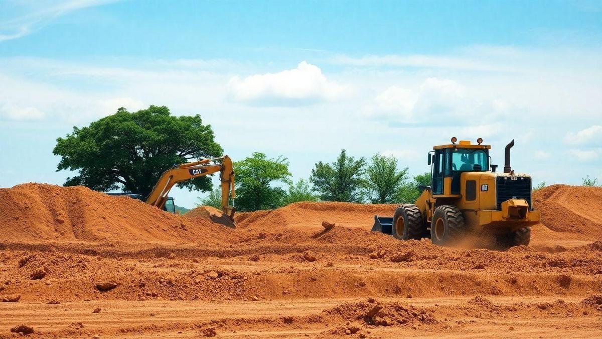 Processo de Movimentação de Terra na Terraplenagem