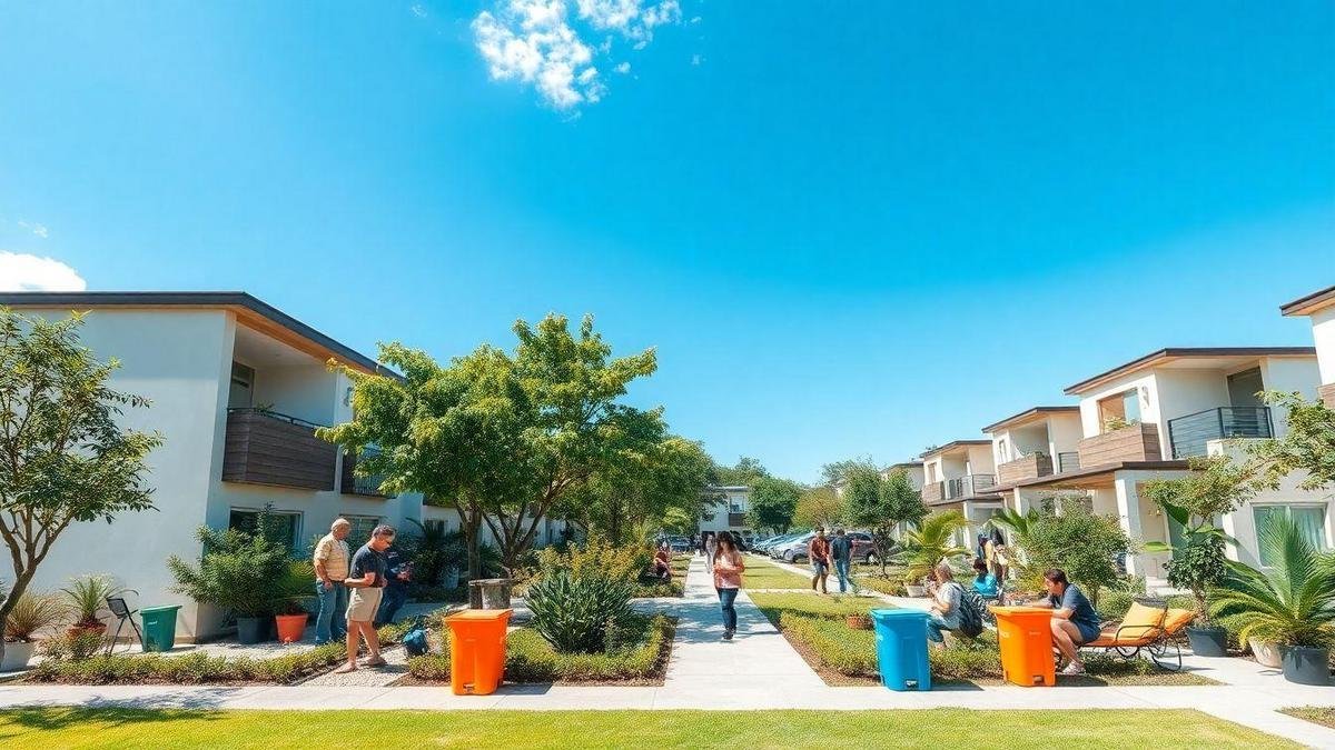 Práticas de Reciclagem em Loteamentos