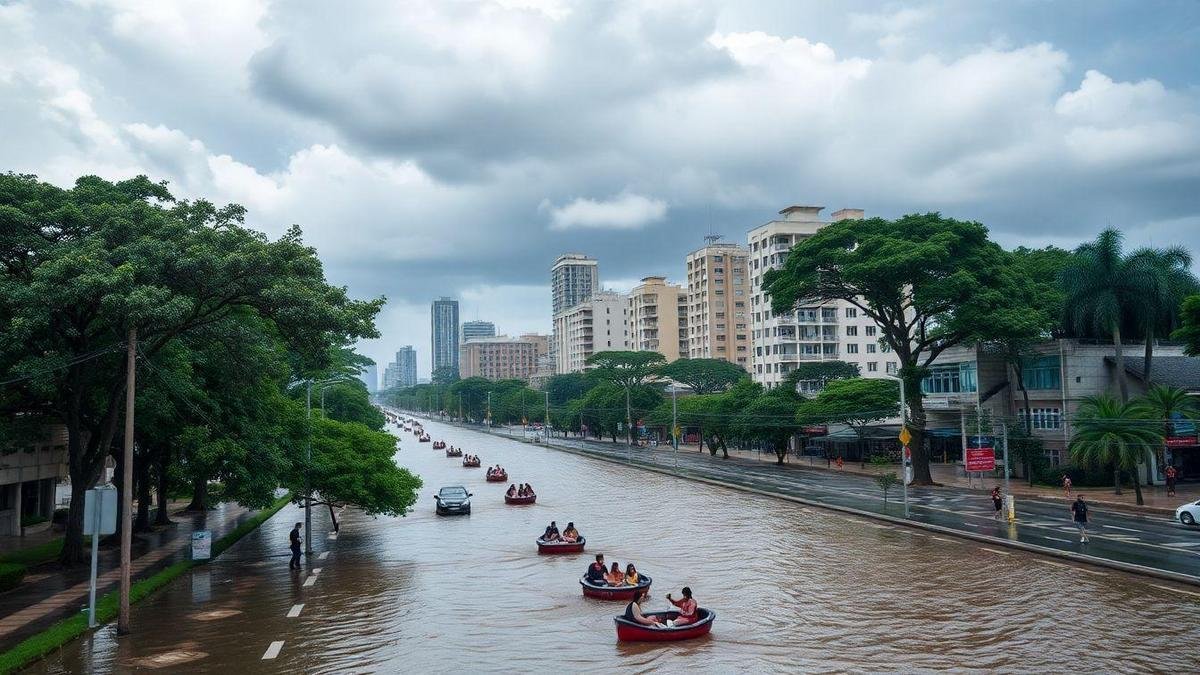 Estratégias de Gestão de Enchentes