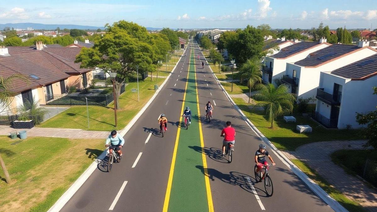 Segurança Viária em Loteamentos com Ciclovias